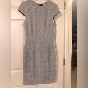 L/N Grey Cap Sleeve Dress Size 4